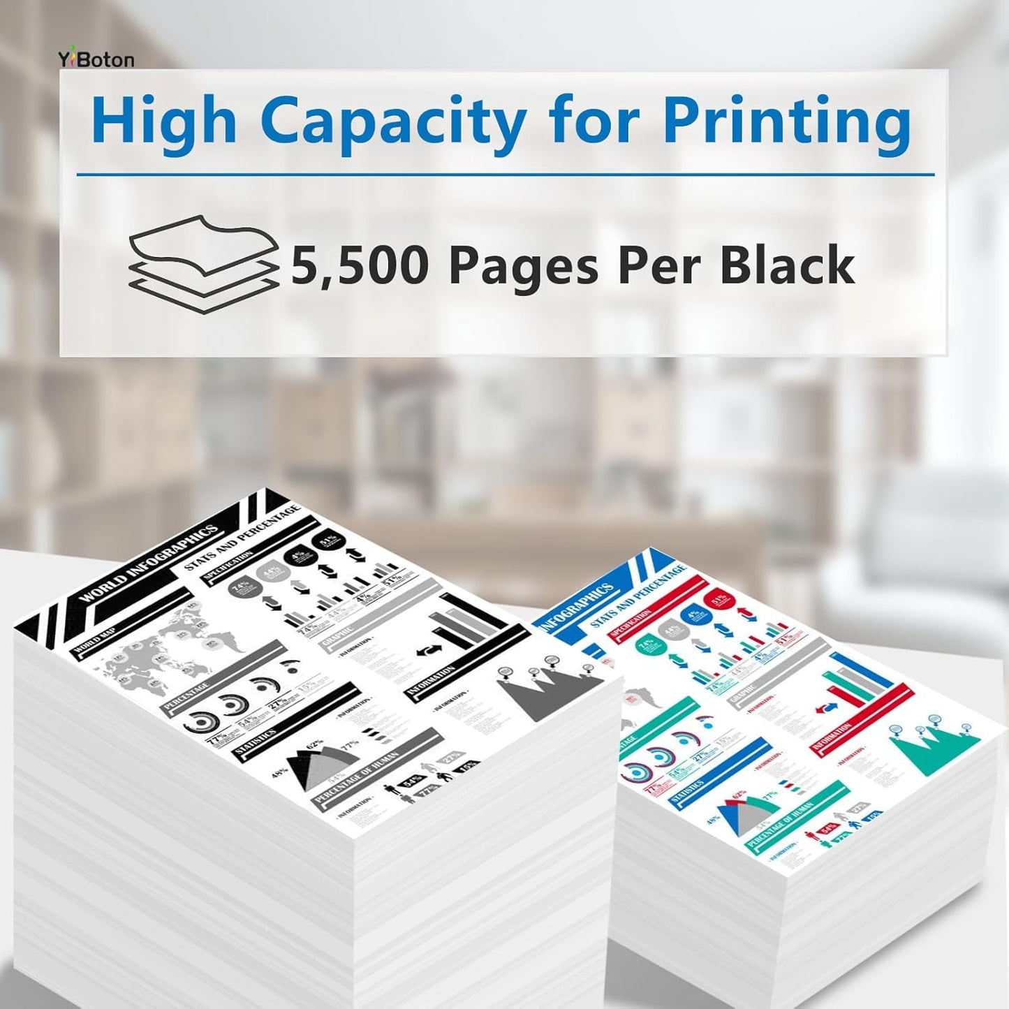 High Yield C230 C235 Black Toner Cartridge with New Chip 006R04391 Toner Compatible for Xerox C230 C235 Multifunction Printers