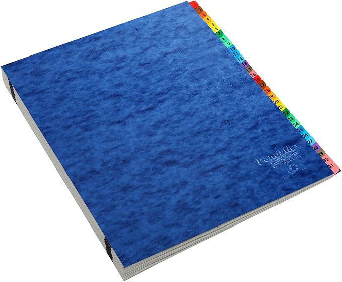 Pendaflex Expanding Desk File, Daily (1–31), Letter Size, Blue, Each (11013) (11013EE) , Black