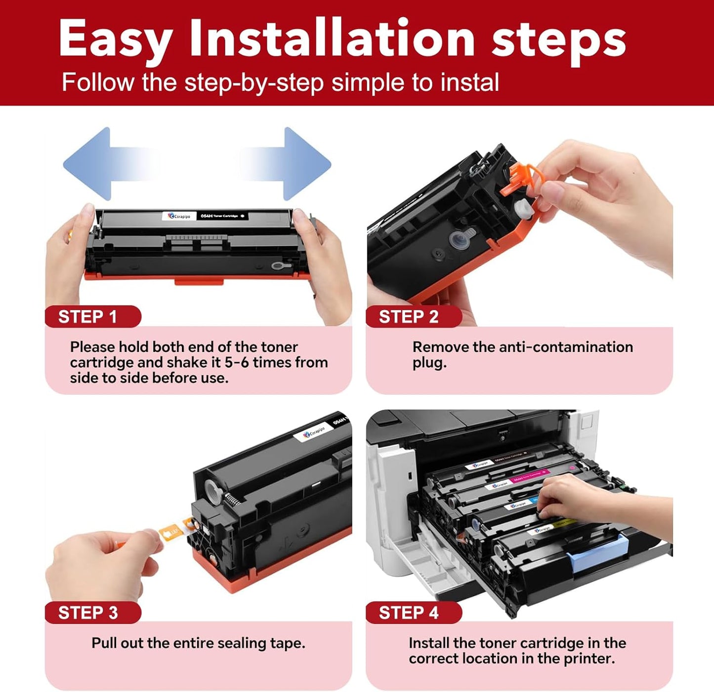 069H 069 High Yield Black Toner Cartridges Replacement for Canon 069/069H Toner Cartridge with ImageCLASS MF753Cdw MF751Cdw MF752Cdw LBP674Cdw LBP673Cdw LBP674Cx 756Cx|with Chip,069H Toner