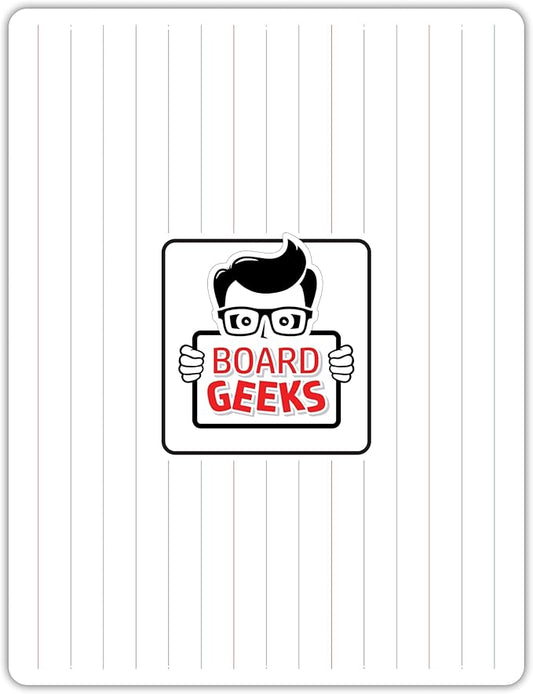 1 Small Dry Erase Board for Kids - Mini White Board for Students and Teachers - Durable and Portable Individual Whiteboard with Rounded Corners - Double Sided Small White Boards (9x12 Inches)