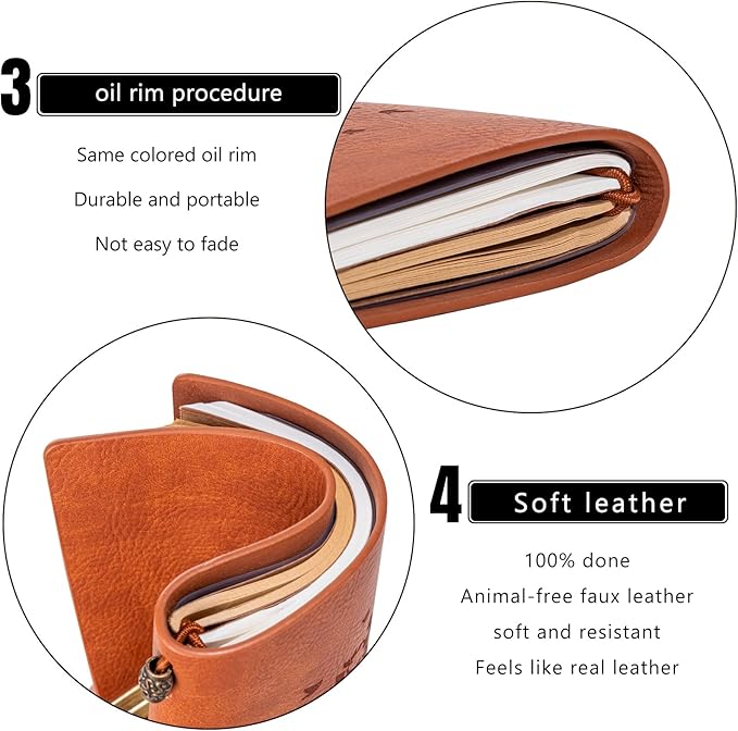 Vetbuosa Letter to Baby in Heaven Leather Journal,Baby Loss Gifts,Loss of Baby Sympathy Gifts,Baby Loss Memorial Gifts,Bereavement Gift Idea,In Memory of Loved One Gifts