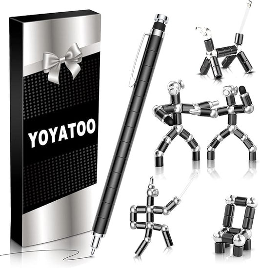 Funny Fidget Gel Pens - Unique Birthday & Father's Day Gifts for Men, Cool Stocking Stuffers for Teen Boys, Easter & Valentine's Day Gifts