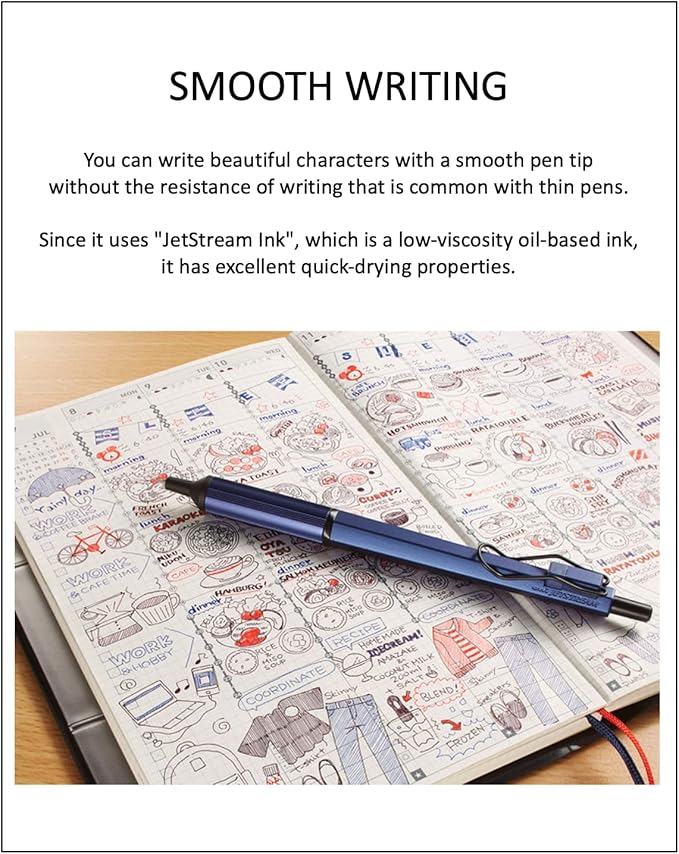 Uni Jetstream Edge 0.28mm Blue Ink 10 Refills (SXR20328.33), Sticky Notes Value Set