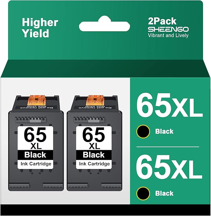 SHEENGO Remanufactured Ink Cartridge Replacement for HP 85A (Black 4 Pack)