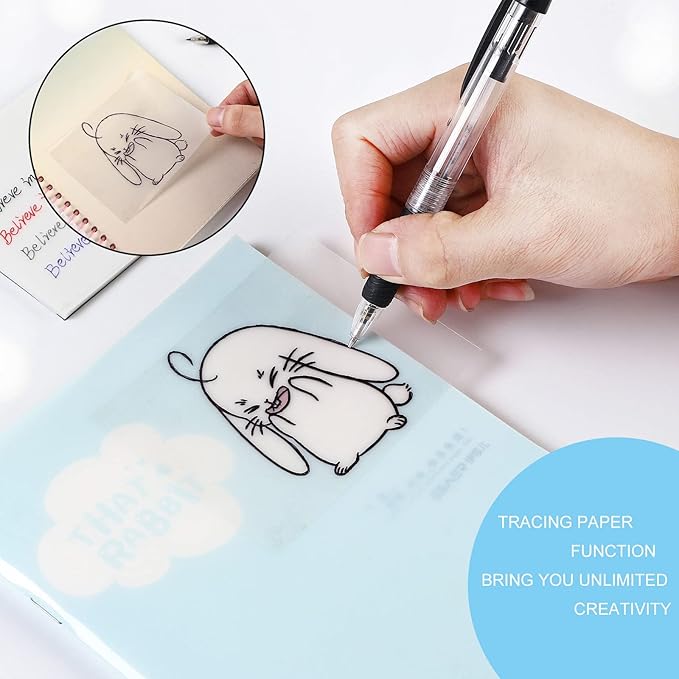 600 Pcs Transparent Sticky Notes Pad, Clear Sticky Notes for Books Message Reminder, Waterproof self-Adhesive Translucent Sticky Notes, 12 Packs (3"x3")