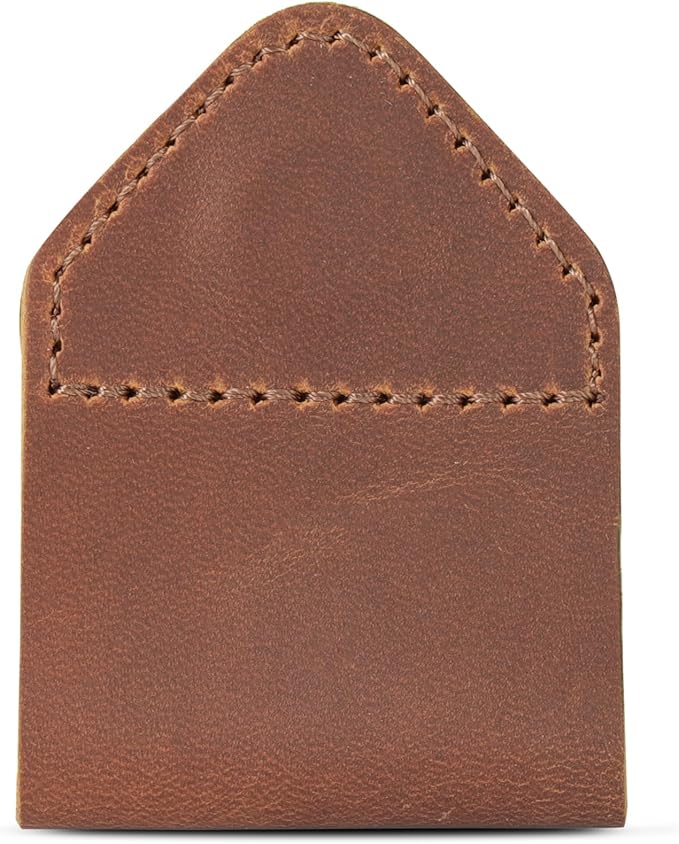 Londo Genuine Leather Handmade Bookmark (Set of 2) (Magnetic, Camel)