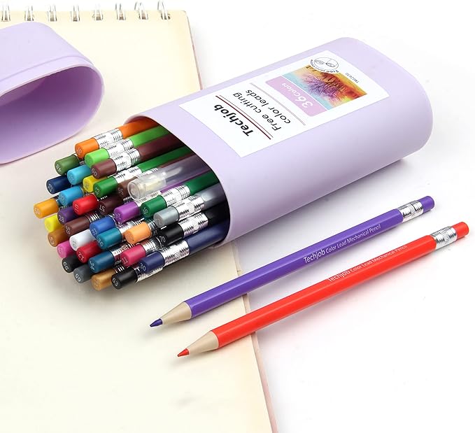 Colored Mechanical Pencil 2.6mm, 36pcs