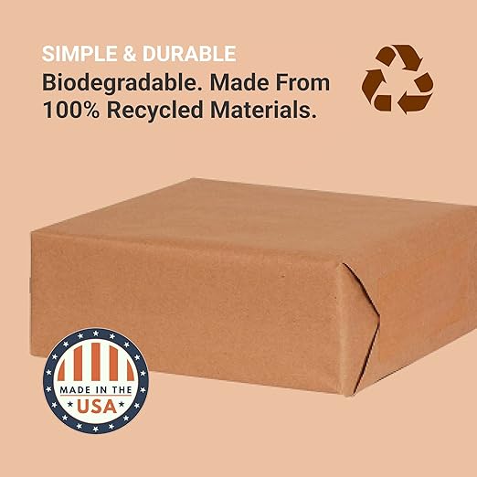 AVIDITI Shipping Paper Roll 20"L, 1-Pack | Large Kraft Paper Roll for Packing, Moving and Storage