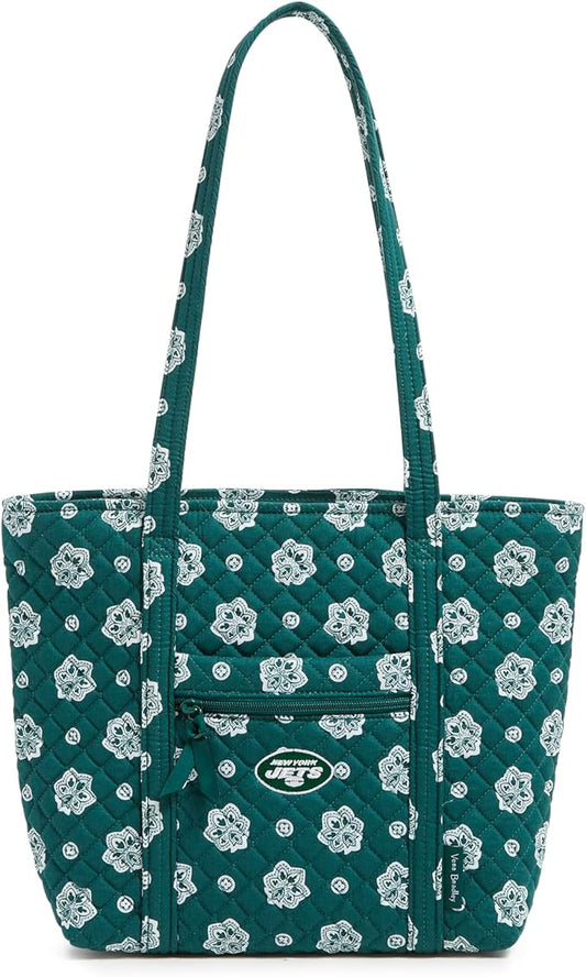 Vera Bradley Women's Cotton NFL Small Vera Tote Bag (Multiple Teams Available)