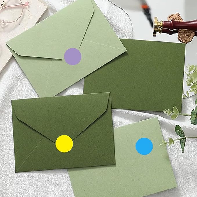 Dot Stickers,Pack of 2400 Round Color Coding Circle Dots Stickers Labels (3/4",Blue)