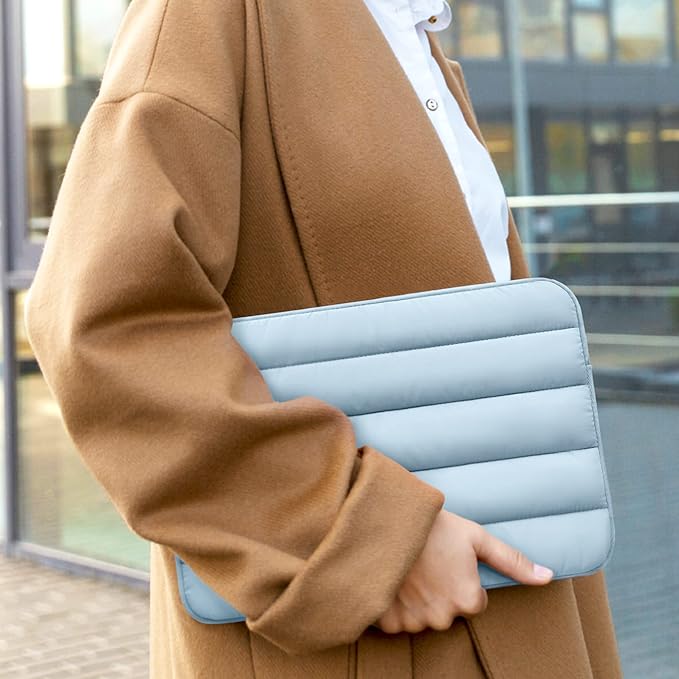 Vandel - Puffy Laptop Sleeve 15-16 Inch Sleeve for Women and Men. College Student Gifts for Christmas, MacBook Pro 16 Inch Case, 15.6 Inch HP Carrying Case Asus/Dell/HP Laptop Case 15.6 Cover