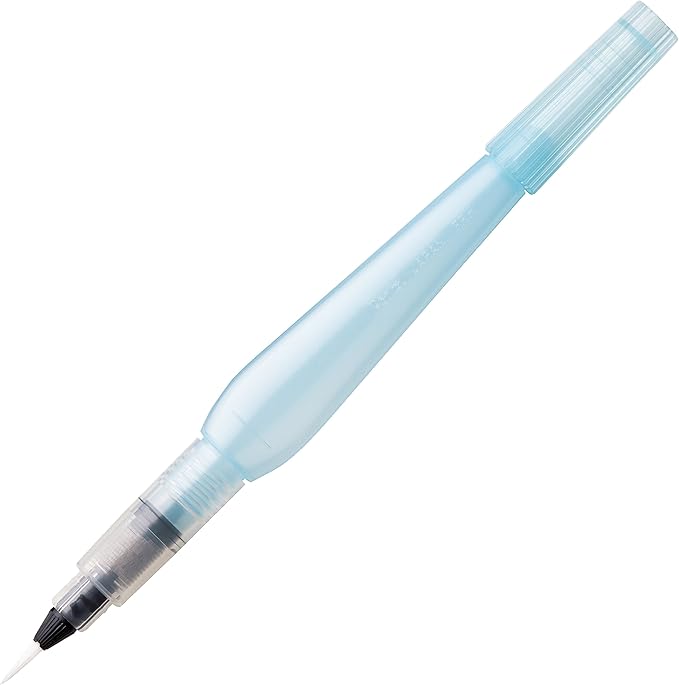 Pentel Arts Aquash Water Brush Assorted Tips, Pack of 4 (FRHBP4M)