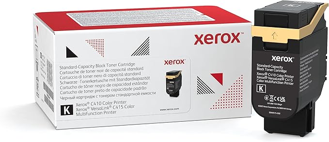 Xerox Genuine C410 Black Standard Capacity Toner Cartridge (2,400 Pages) -006R04677