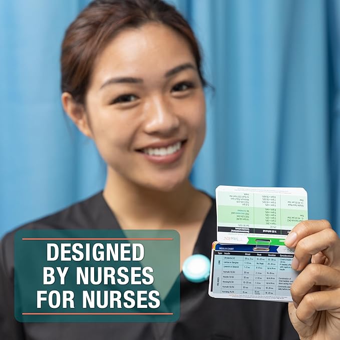 BadgeGuru 2.0 by Tribe RN - Nursing Student Set of 49 Nursing Badge Reference Cards - Comprehensive Clinical Nurse Badge Card Set Designed by Nurses for Students and Fellow Critical Care RNs