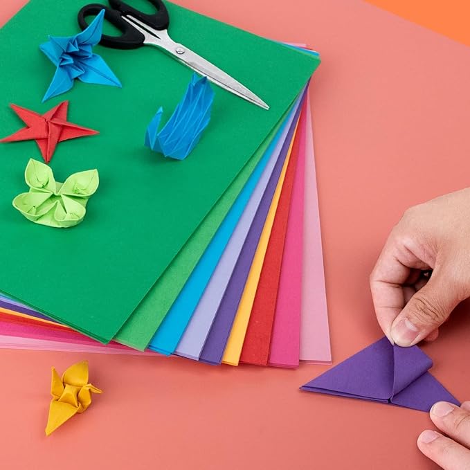 Colored Cardstock Bulk 300 sheets, 8.5” x 11” Cardstock Paper 30 Assorted Colors Construction Paper,250 GSM Card Stock Printer Paper Scrapbooking Supplies for Diy Crafts Cricut Card Making