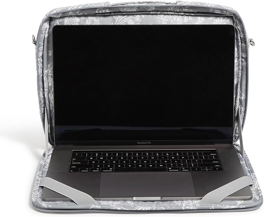 Vera Bradley Women's Performance Twill Laptop Crossbody Workstation