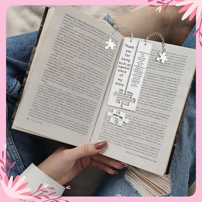 Funny Bookmarks Gift for Couple, Wife, Husband, Boyfriend, Girlfriend, Romantic Book Lover Gift for Wife, Husband, Couple,Valentines Gift for Wife, Women, Husband, Men,WB121