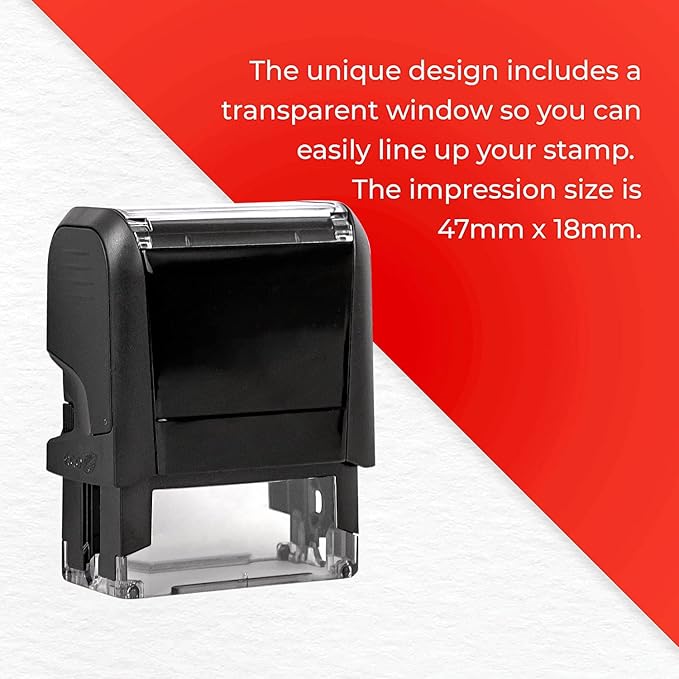 Trump 2024 Sticker - American Political Rubber Stamp with Ink Pads for Rubber Stamps- Rubber Stamps Custom, Rubber Stamps, Red Ink - Patriotic Trump Imprint