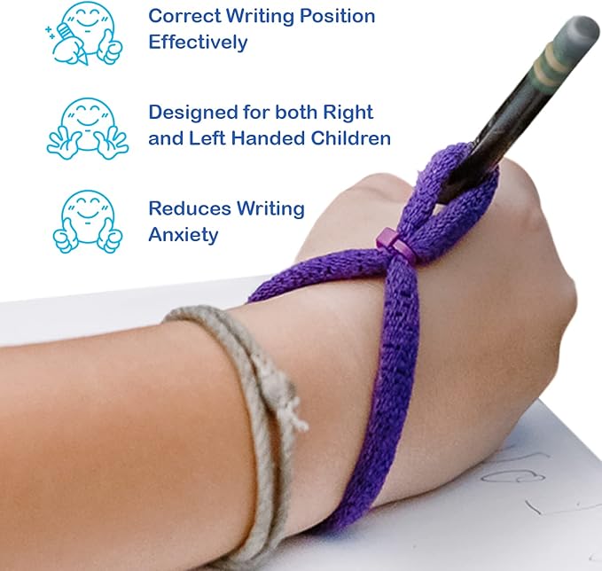 Handwriting Aids for Pencil Grips, Writing Tools for Special Education Classroom to Develop A Proper Tripod Grip (HandiWriter Bulk Packs (4 Pack))