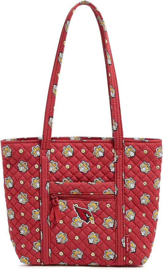 Vera Bradley Women's Cotton NFL Small Vera Tote Bag (Multiple Teams Available)