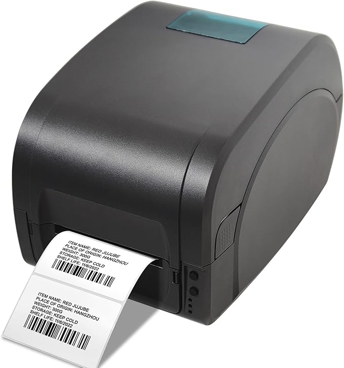 Hybsk 3x2 inch Direct Thermal Labels for Barcodes, Address, Compatible with Rollo Label Printer & Zebra Desktop Printers (3"x2",2 Rolls White)