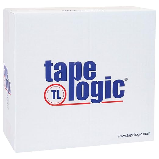 Aviditi Tape Logic 2 Inch x 110 Yard 2.2 Mil Red/White, Heavy Duty Packing Tape, "Inspected" 36 Pack, Perfect for Packing, Shipping, Moving, Home and Office