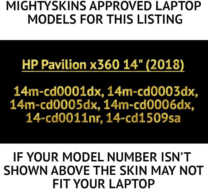 MightySkins Carbon Fiber Skin for HP Pavilion X360 14" (2018) - Solid Gray | Protective, Durable Textured Carbon Fiber Finish | Easy to Apply, Remove, and Change Styles | Made in The USA