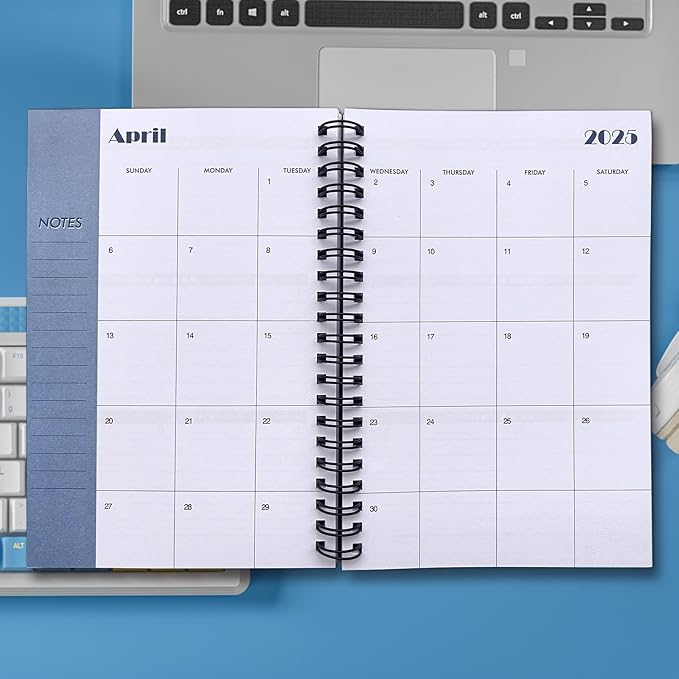 Cheneyboo 2025 Planner - January 2025- June 2026 Yearly Planner, Monthly Weekly Daily Planner 2025-2026, 18 Month Planner, 5.2"x7.5", Black