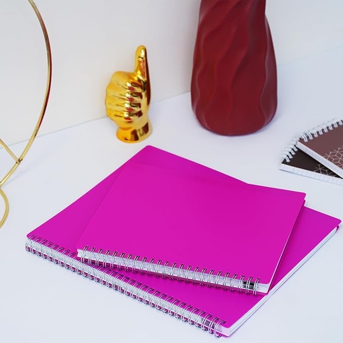 2025 Appointment Book & Planner- Ensight 6.5 x 8.5 inches, Large Tabbed Daily Hourly Weekly Planner, Calendar & Schedule Book 30-Minute time Slots, Business & Personal Planner Jan 2025- Dec 2025- Magenta