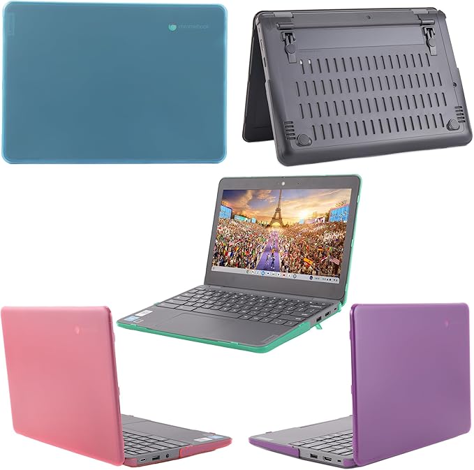 mCover Hard Case ONLY Compatible for 2024~2025 11.6" Lenovo 100E Chromebook Gen 4 (with Intel CPU and Model# 83G*) Laptop Computer (NOT Fitting Any Other Lenovo Models) - Pink