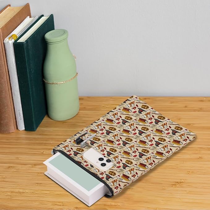 Magic Stuff Magic Owl Book Sleeve Book Cover Book Lovers Gifts Book Club Gifts Wizard Book Protector Book Gifts for Readers Women Her Magic Movie Fans Bibliophile Bookworm Graduation Birthday Gifts
