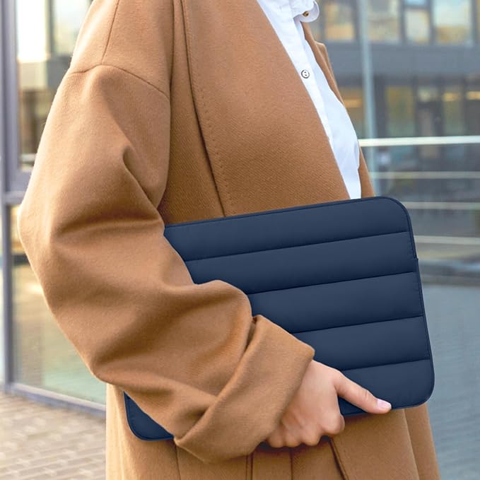 Vandel - Puffy Laptop Sleeve 15-16 Inch Sleeve for Women and Men. College Student Gifts for Christmas, MacBook Pro 16 Inch Case, 15.6 Inch HP Carrying Case Asus/Dell/HP Laptop Case 15.6 Cover