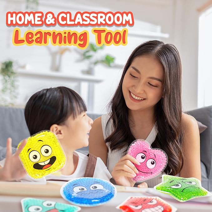 Squishy Fidget Sensory Toys for Kids, Calming Down Sensory Tools for Autism Autistic Special Needs, Sensory Bin Squeeze Toys for Classroom Prize, Travel Toys
