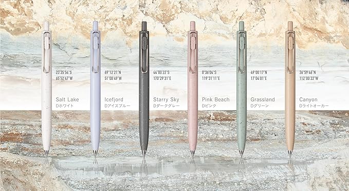 Mitsubishi Pencil UMNSFT38D.32 Gel Ballpoint Pen Uni-Ball One F 0.38 D Ice Blue