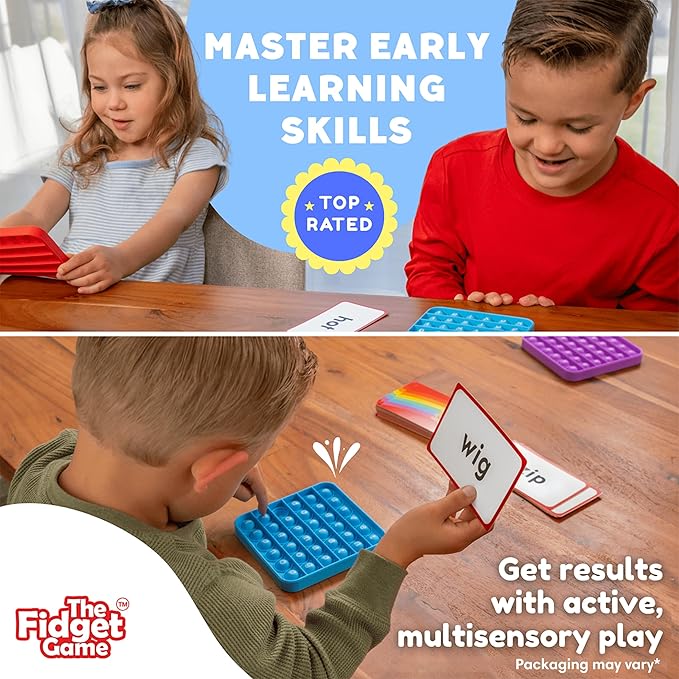 Word Pop, CVC Words - Learn to Read in Weeks - Multisensory Reading & Phonics Interactive Game Ideal for Pre Kindergarten to 1st Grade (Packaging May Vary)
