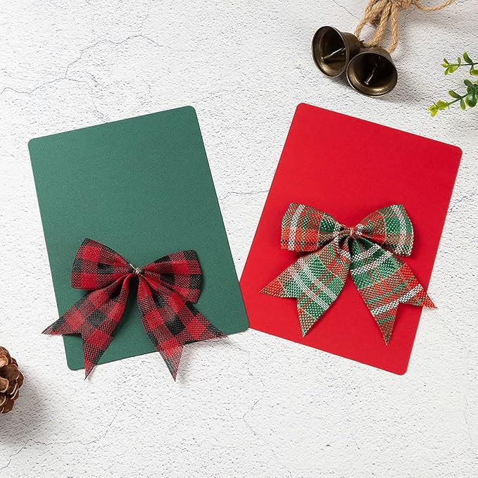A7 Colorful Envelopes and Blank Cards 24 Pieces A7 Envelopes and 24 Pieces 5x7 Colorful Flat Cards for Weddings, Invitations, Birthday, Baby Shower (White)