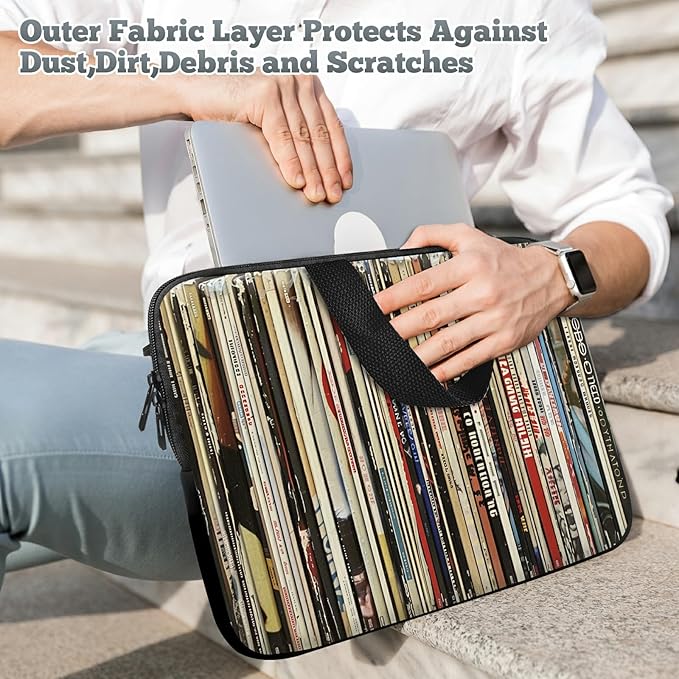 Universal Tablet Laptop Sleeve Case 10 inch, Books Slim Carrying Case Durable Handbag Travel Laptop Bag for 7 to 10-inch Laptops/Notebook/Kids Tablet/ipad/eBook Readers