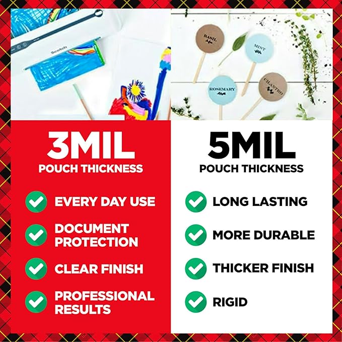 Scotch Thermal Laminating Pouches Premium Quality, 5 Mil Thick for Extra Protection, 20 Pack Business Card Size Laminating Sheets, Our Most Durable Lamination Pouch, 2.3 x 3.7 inches (TP5851-20)