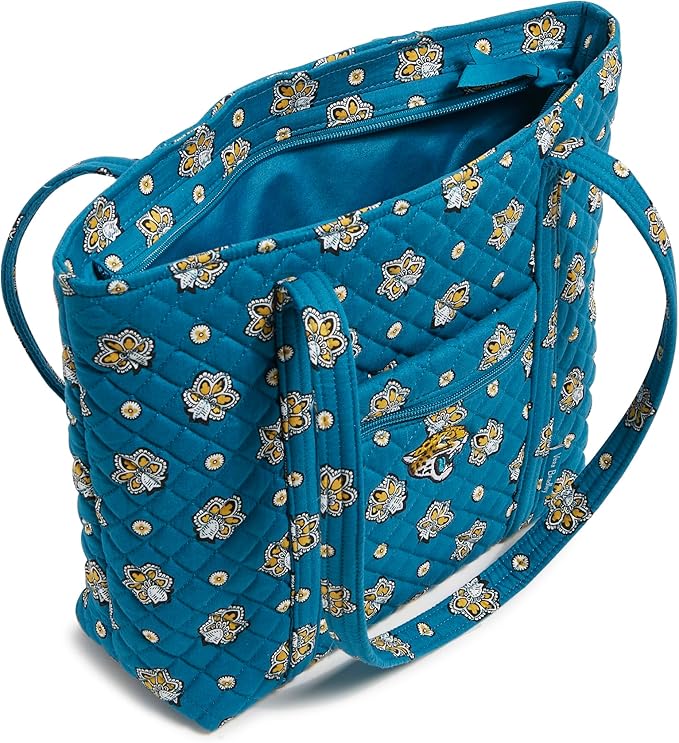 Vera Bradley Women's Cotton NFL Small Vera Tote Bag (Multiple Teams Available)