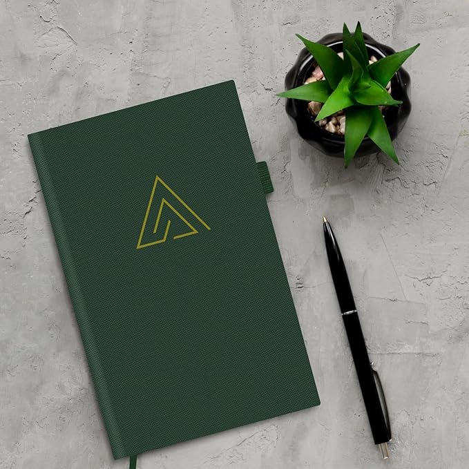 Self-Mastery Journal for Men - Gratitude and Productivity Journal for More Happiness, Positivity, Growth, Mindfulness, Self Care and Reflection - Guided Inspirational Journal for Men & Women