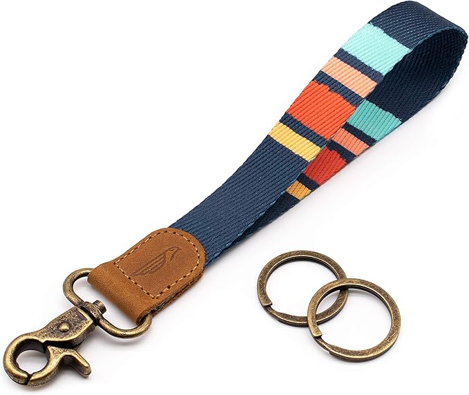POCKT Lanyard for Keys Wristlet Strap Key Chain Holder for Men and Women - Cool Hand Wrist Lanyards for Keys and Wallets