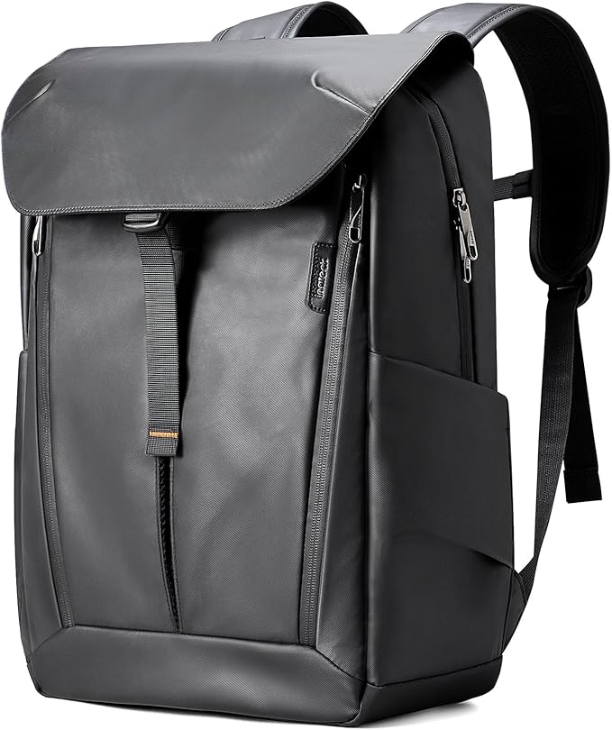 Inateck 23L Casual Daypack Backpack, Waterproof Sports Backpack EDC Bag for Women and Men, Travel Laptop Backpack for Hiking, Outdoors, Business Trips, Compatible with 15-16 Inch Laptops, Black