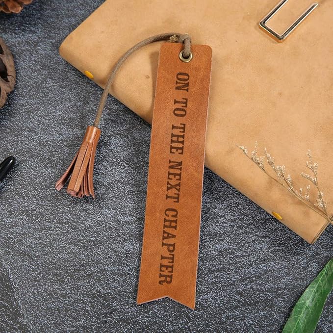 Bookmark for Woman Book Mark for Book Lover Bookworm Wedding Gift Wedding Favor Bookmarks Wedding Reader Gifts (Brown Friendship)