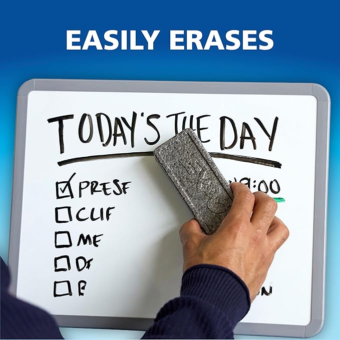 EXPO Dry Erase Markers, Low Odor Ink, Assorted Colors, Chisel Tip, 16 Count