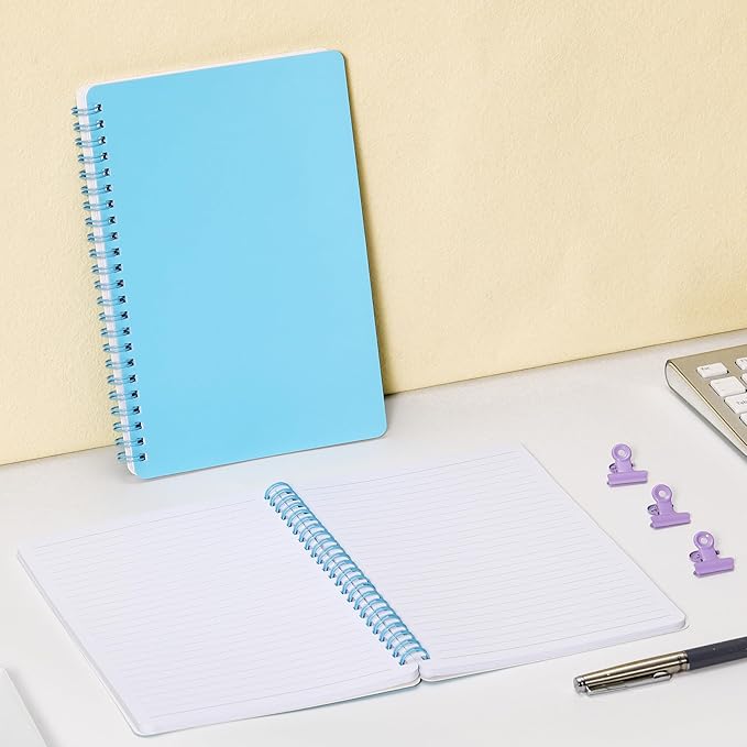 Ymomode Spiral Notebook - Lined Journal Notebooks, 8.3'' x 6'', Classic Notebook with Thick Paper