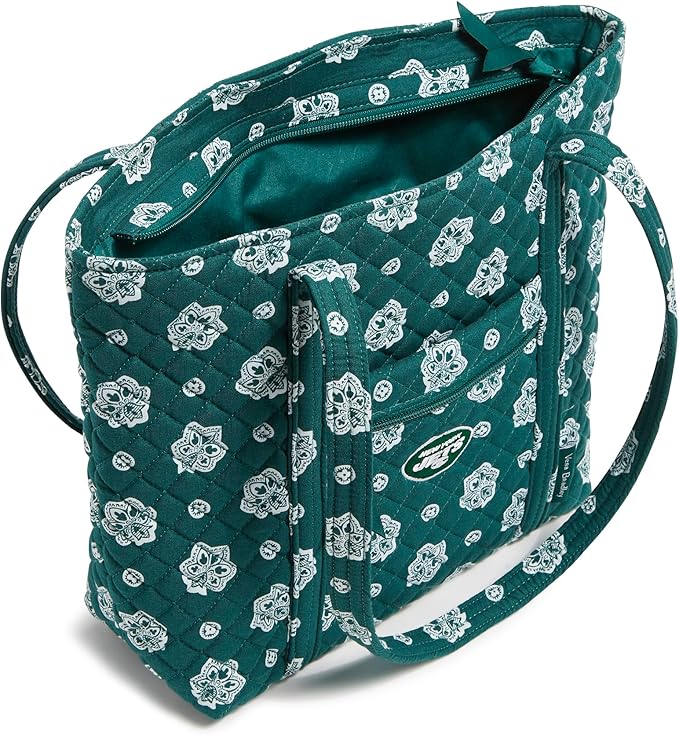 Vera Bradley Women's Cotton NFL Small Vera Tote Bag (Multiple Teams Available)