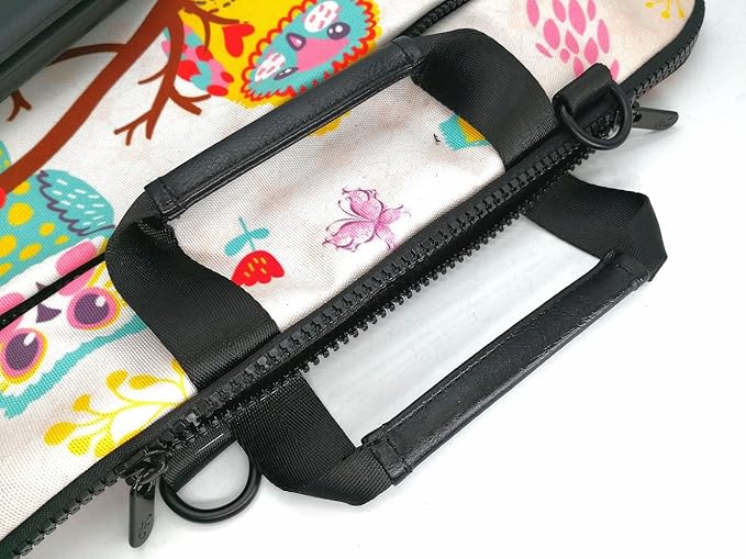 icolor 15" Laptop Shoulder Bag Sleeve Holder,14.2" 15.4 inch Computer Tablet Canvas Handbag Case Notebook Messenger Briefcase