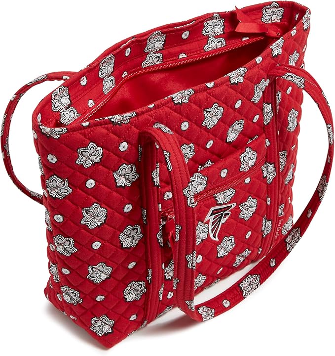 Vera Bradley Women's Cotton NFL Small Vera Tote Bag (Multiple Teams Available)