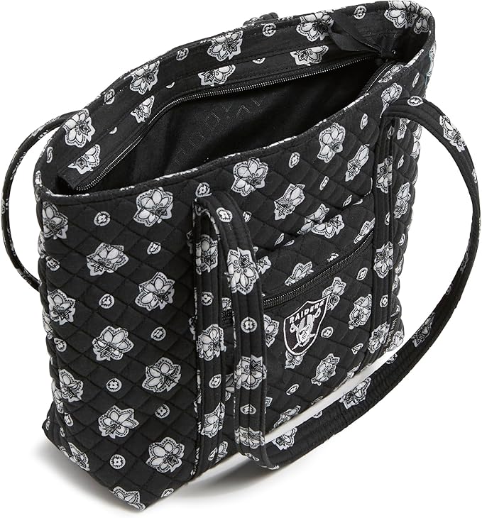 Vera Bradley Women's Cotton NFL Small Vera Tote Bag (Multiple Teams Available)