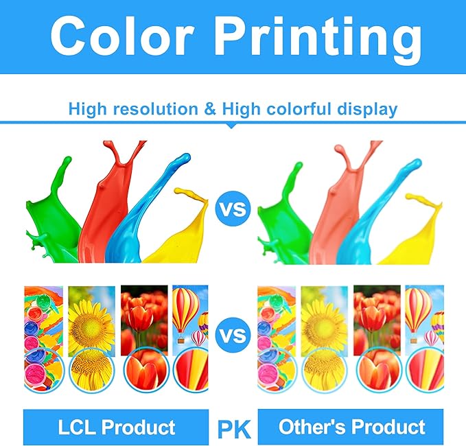 LCL Compatible Ink Cartridge Pigment Replacement for Canon PFI-1000 PBK PFI-1000PBK 0546C002 imagePROGRAF PRO-1000(1-Pack PBK)